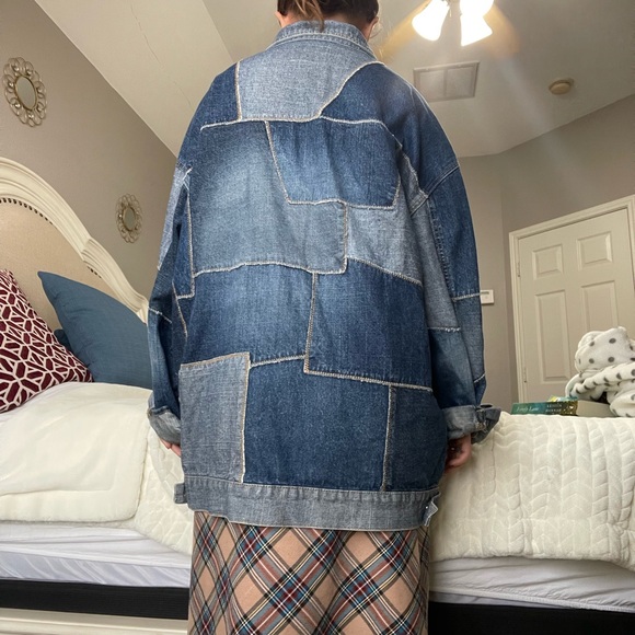 Patchwork Denim Jacket - Picture 3 of 3